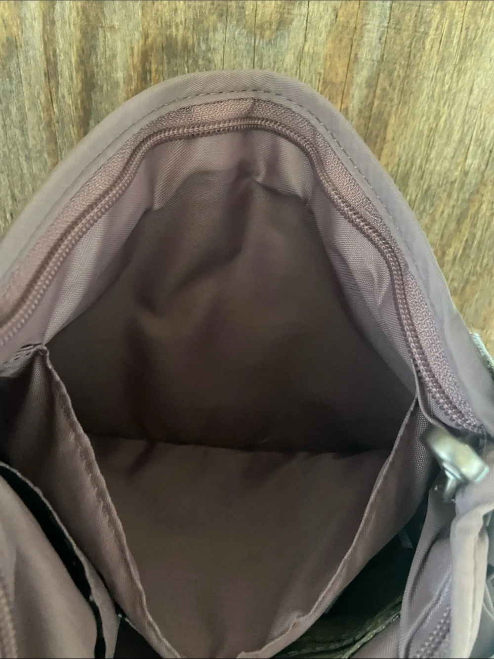 Athleta Mauve Crossbody Messenger Bag